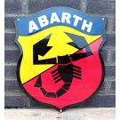 Plaque emaillee Abarth