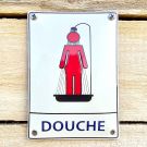 Douche émail