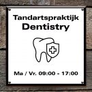 Signe de dentisterie professionnelle