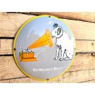 His Master's Voice – A Timeless Icon of Sound and Loyalty plaque émaillée