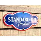 Enamel Standard oil products sign