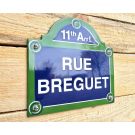 Plaque de rue 