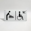 Toilettes handicapés / salle de changement de couches