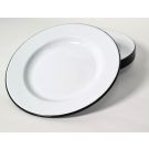 Assiettes de table en émail set de 5 pièces