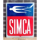 Simca Plaque émaillée