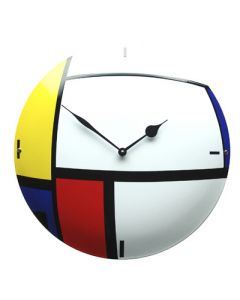 Horloge coloré email