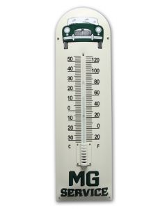 Thermomètre en émail MG A service