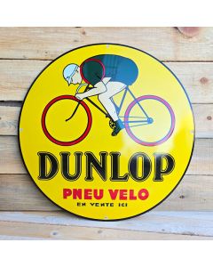 Panneau de garage Dunlop pneu vélo