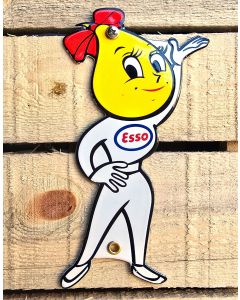 Vintage esso plaque émaillé