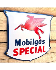 pegasus mobilgas special plaque émaillée