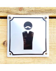 Plaque email Homme