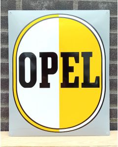 Opel Émail blanc/jaune