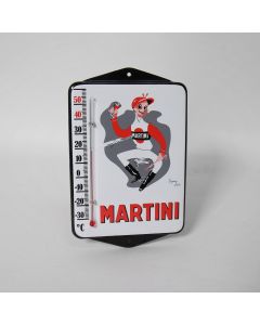 Martini thermomètre émaillée